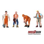 LGB 53003 SBB Figuren- Set Schweizer Gleisarbeiter