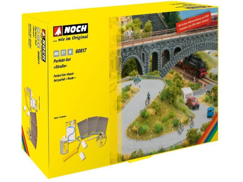 NOCH 60817 Set Perfetto, Strade Marcate incluso DVD...