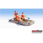 NOCH 16818 Wildwasser Rafting im Gummiboot - H0