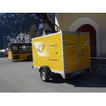 VK-Modelle 04232 Postauto- Anhänger, Schweizer Post H0 - Detailansicht 3
