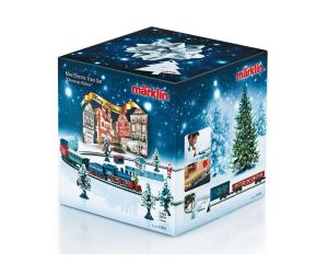 Märklin 81845 Weihnachts-Startpackung Güterzug mit Gleisoval.