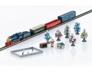 Märklin 81845 Weihnachts-Startpackung Güterzug mit Gleisoval.