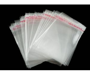 SWIBA 41789  - HAG Hochglanz Loktaschen, transparent- 5 Stück- H0