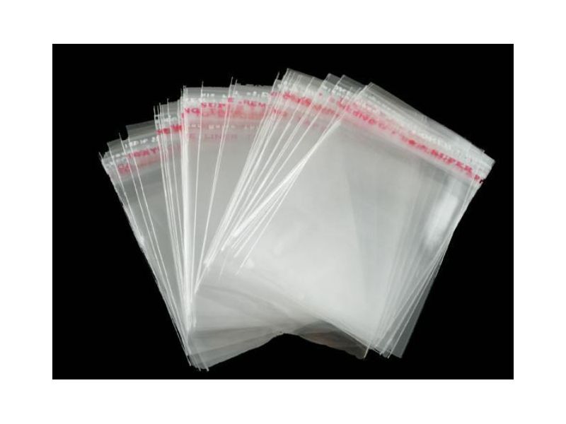 SWIBA 41789  - Hochglanz Loktaschen, transparent- 5 Stück- H0