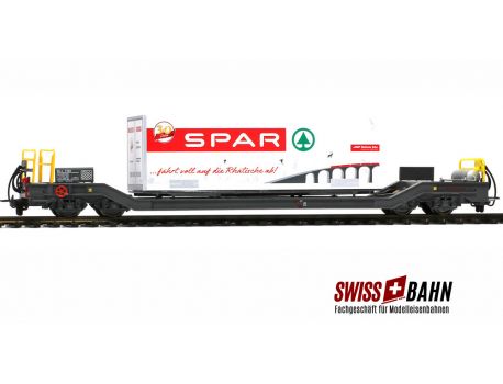 BEMO 2289 110 RhB Niederflurtransportwagen - Spar Berge