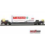 BEMO 2289 110 RhB Niederflurtransportwagen - Spar Berge - Ansicht 1