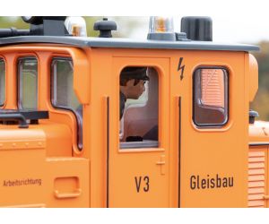 LGB 21671 Gleisbau Schienenreinigungslok - Detailansicht 8