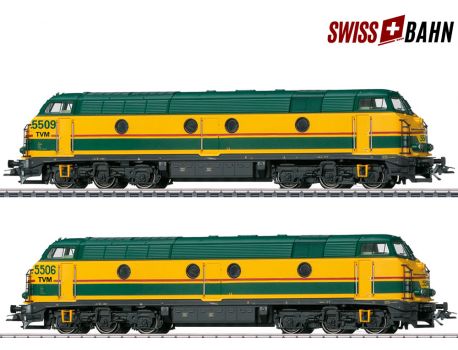 Märklin 37602 SNCB Serie 55 in Doppeltraktion