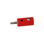 BRAWA 3002 Querlochstecker, ∅ 2,5 mm, rot, 10 Stück - Ansicht 1