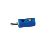 BRAWA 3005 Querlochstecker, ∅ 2,5 mm, blau, 10 Stück - Ansicht 1