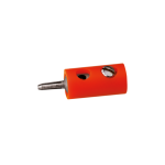 BRAWA 3006 Querlochstecker, ∅ 2,5 mm, Orange, 10 Stück - Ansicht 1