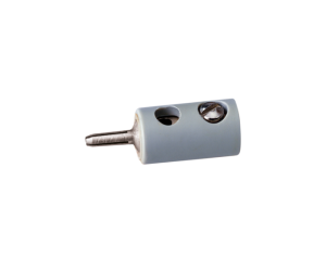 BRAWA 3007 Querlochstecker, ∅ 2,5 mm, Grau, 10 Stück - Ansicht 1