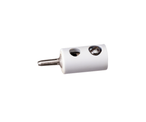 BRAWA 3009 Querlochstecker, ∅ 2,5 mm, Weiss, 10 Stück - Ansicht 1