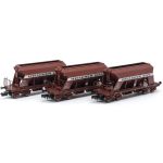 JC 66300 SBB Weiacher Schotterwagen Set 3 tlg. Ep.5