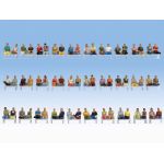 NOCH 16072 Mega-Spar-Set 60 Sitzende Figuren - H0 - Ansicht 1