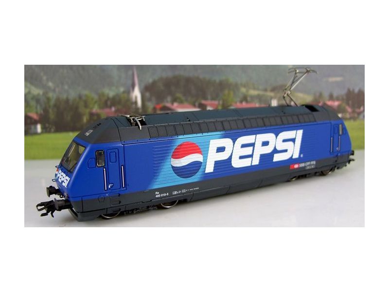 Märklin 34633.001 SBB Re 460 Pepsi - Mfx - Vollsound LED