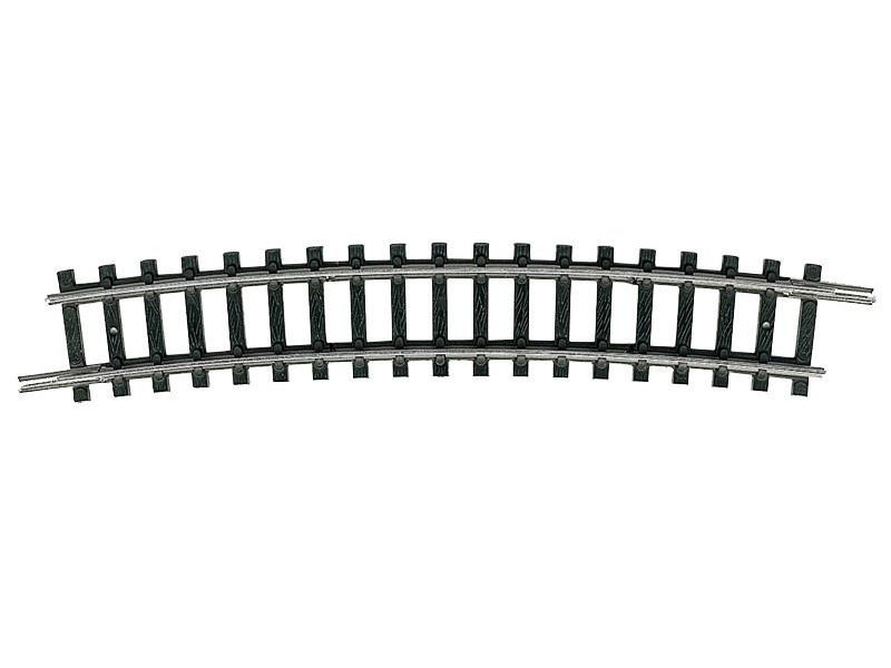 MINITRIX 14927 Binario curvo - R 4 (362,6 mm)