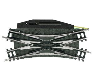 MINITRIX 14968 Elektromagnetische Doppel-Kreuzungsweiche - 30 Grad - Ansicht 1