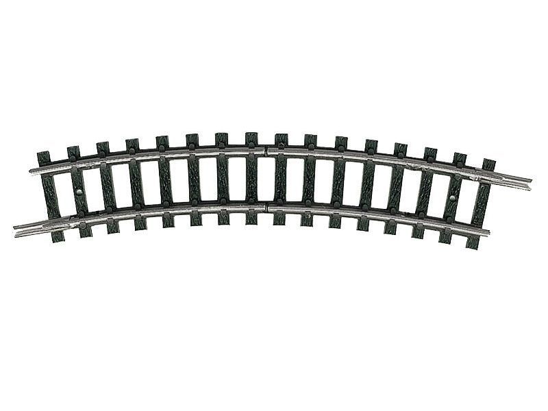 MINITRIX 14986 Binario di separazione curvo R 2 - 24 gradi