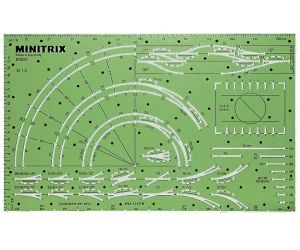 MINITRIX 66600 Gleisplan- Schablone - Ansicht 1