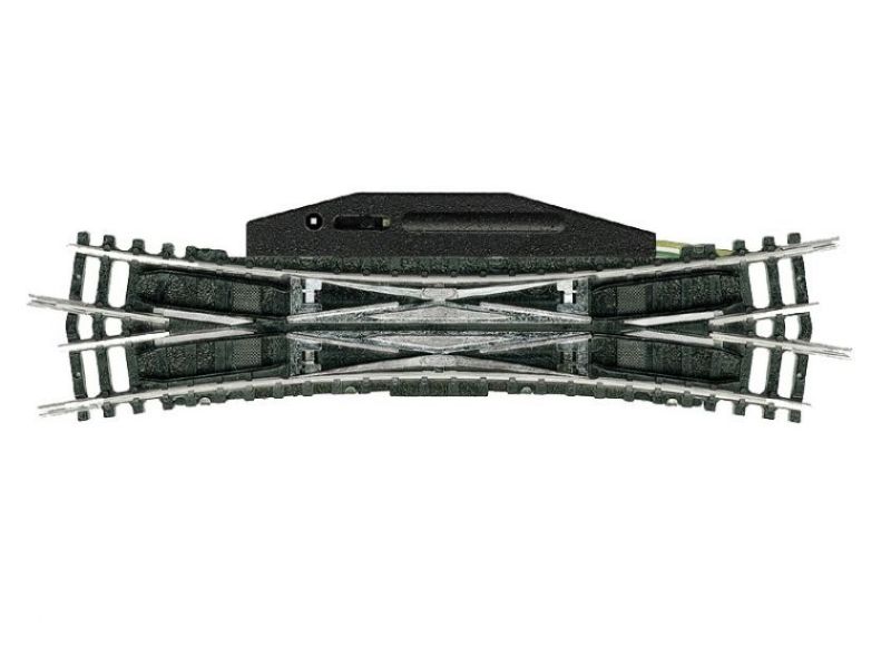MINITRIX 14960 Aiguillage double électromagnétique - R4
