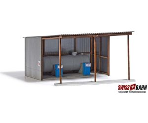 Busch 1912 LPG Tankstelle H0 - Ansicht 1