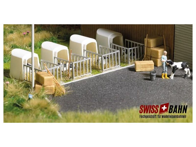 BUSCH 7931 Set d'action Iglu à veaux - Modèle fini H0