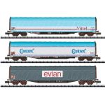 Minitrix 15489 Niederbordwagen Bauart Res,