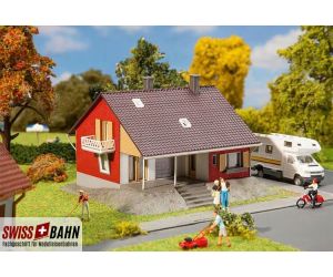 FALLER 131501 Wohnhaus mit Terrasse - H0 - Ansicht 1