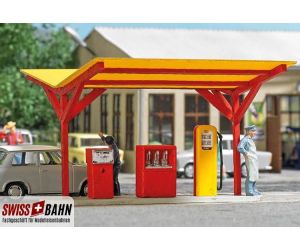 Busch 1917 Klassische Tankstelle, Gauge H0 - Ansicht 1