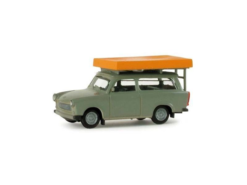 HERPA 24181 Trabant 601 S Universal mit Dachzelt