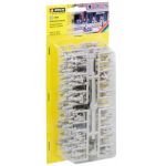 NOCH 14985 Figuren unbemalt, Sparpackung