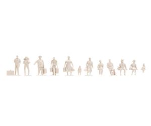 NOCH 14985 Figuren unbemalt, Sparpackung