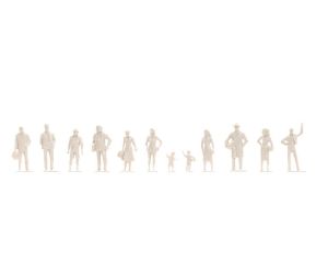 NOCH 14985 Figuren unbemalt, Sparpackung