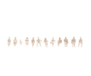 NOCH 14985 Figuren unbemalt, Sparpackung