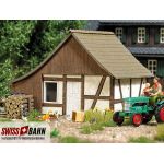 Busch 1903 Fachwerkschuppen aus Holz - H0