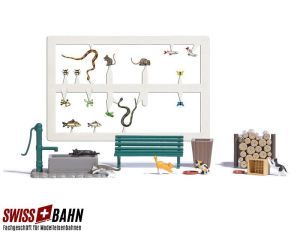 Busch 7921 Action-Set Spielende Katzen H0 - Ansicht 1
