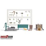Busch 7921 Action-Set Spielende Katzen H0