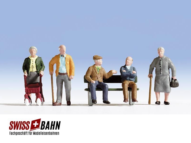 NOCH 15551 Seniors sur le banc