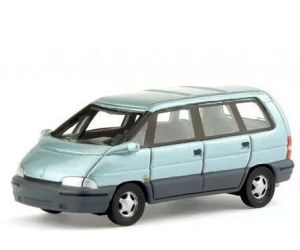 BOS 87706 Renault Espace II, metallic-hellblau, Resin, H0 - Ansicht 1