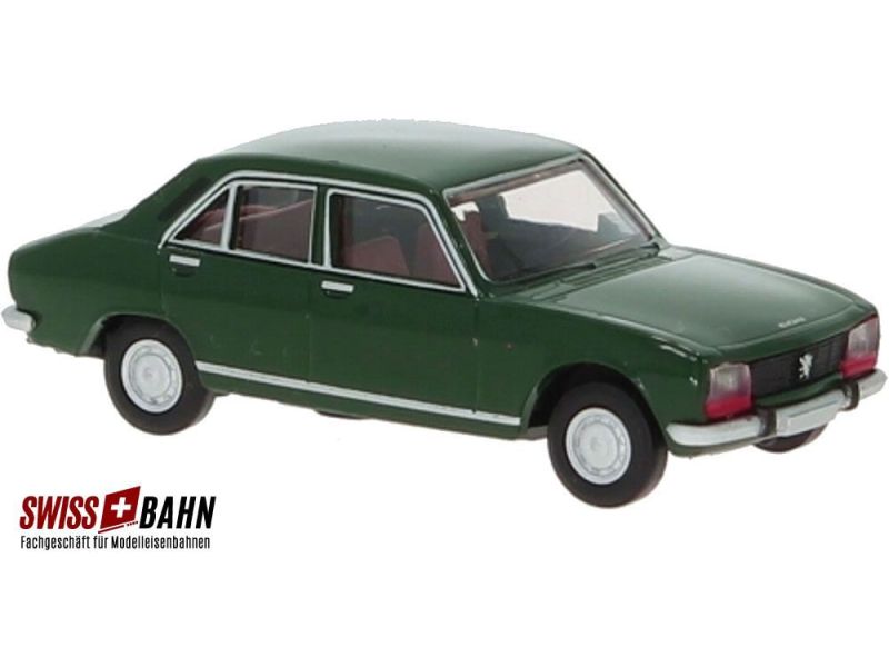 BREKINA 29118 Peugeot 504, vert foncé, H0