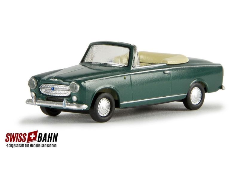 BREKINA 29152 Peugeot 304 - verde, H0 (ferrovia in...