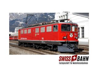 BEMO 1354 143 RhB Ge 6/6 II 703 St. Moritz - Sound