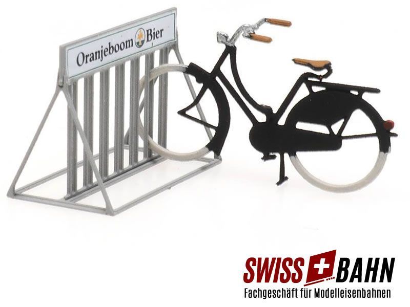 ARTITEC 387272 Portabici - Modello finito H0 (ferrovia...