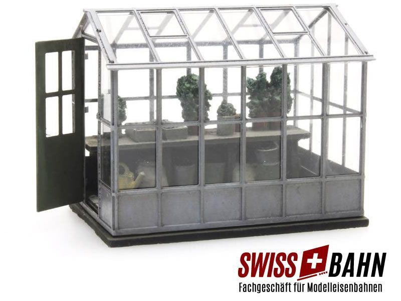 ARTITEC 387284 Serre, maison de plantes - Modèle fini H0