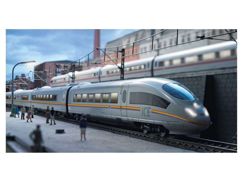 Märklin 37784 DB-AG ICE 3 Railbow, 5 pièces