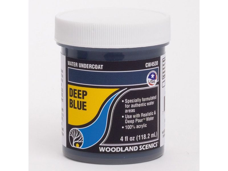Woodland CW4530 Couleur de base eau - Bleu profond