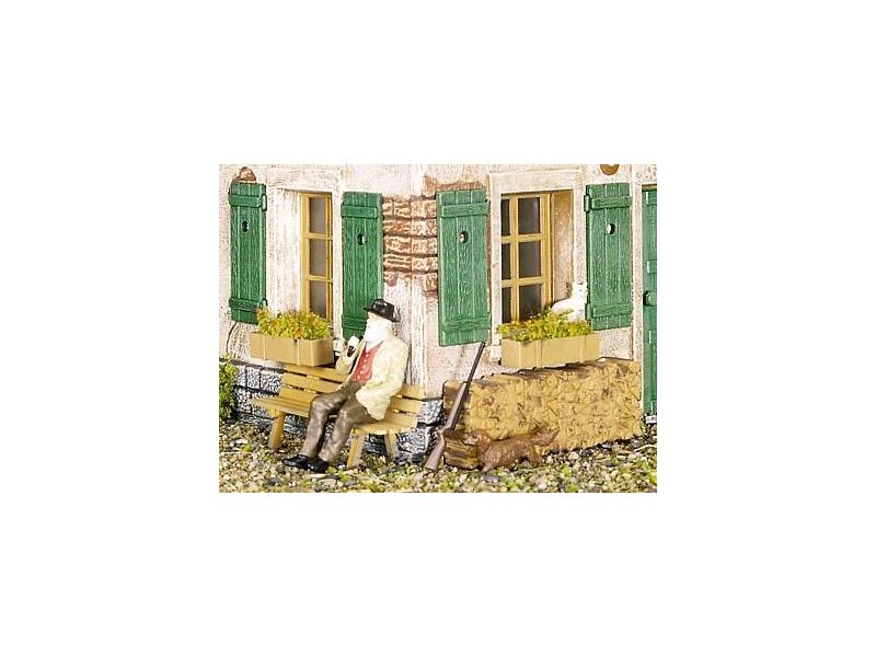 POLA 333214 Blumenkästen 10 tlg. mit Ausschmückung POLA 333214 Blumenkästen 10 tlg. mit Ausschmückung