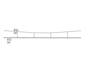 Sommerfeldt 184 Fahrdraht verkupfert 0,5 x 500 mm offen - Ansicht 1