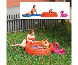 Busch 7862 Kinder Plantschbecken- Gartenpool- H0 - Ansicht 1